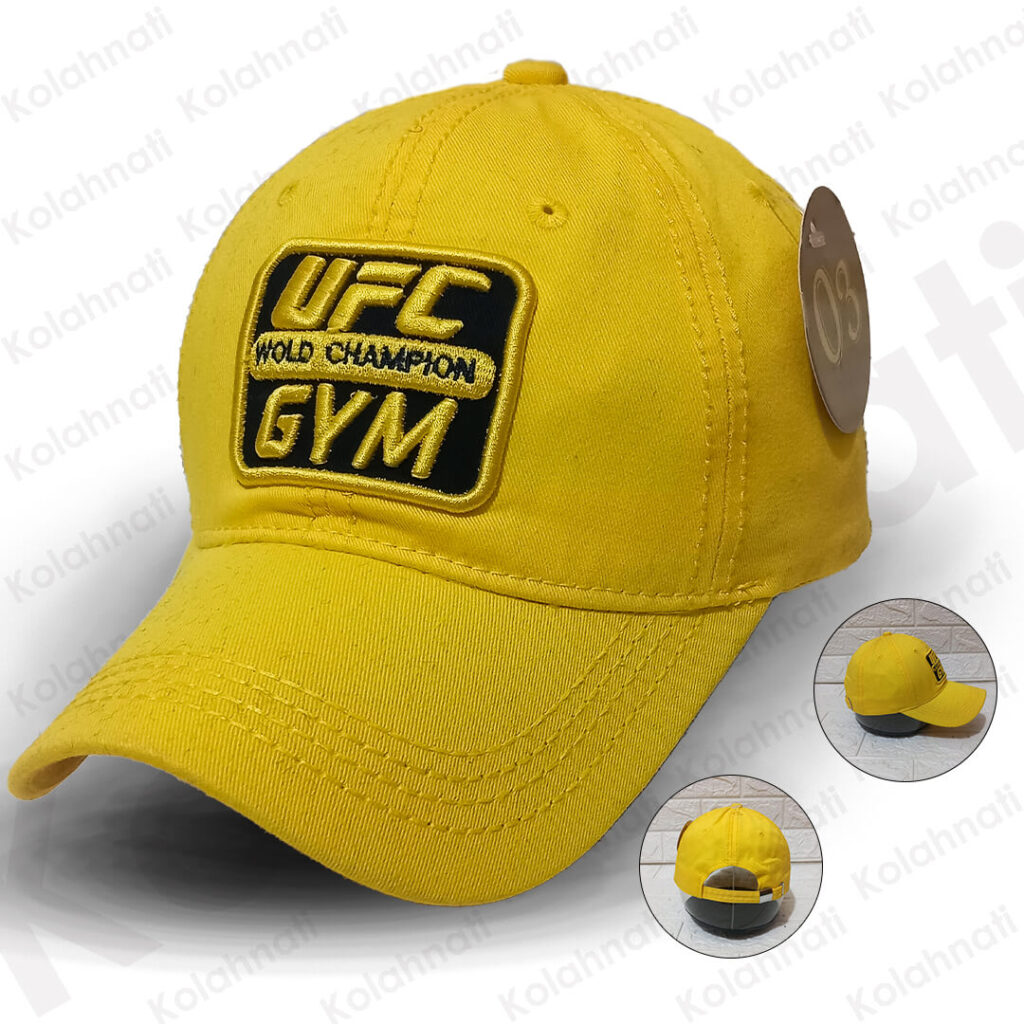 کلاه UFC زرد
