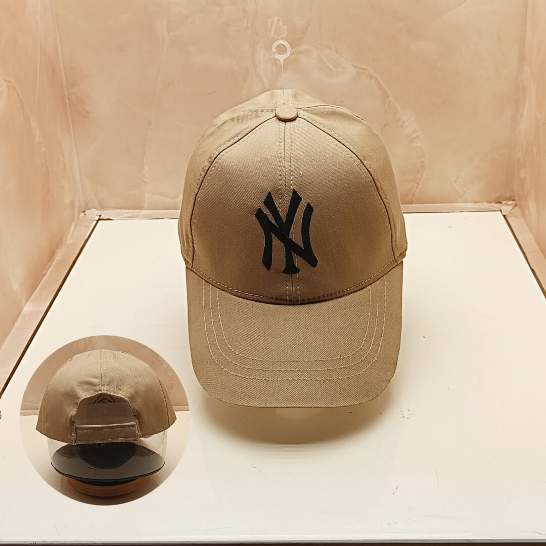 کلاه کتان NY (کرم)